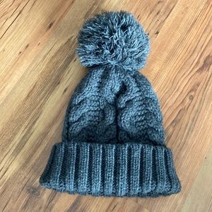 Indigo Grey Hat